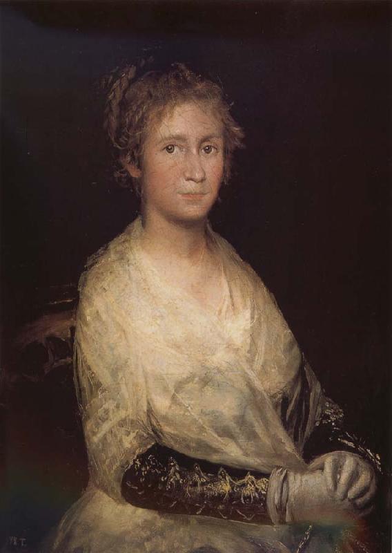 Francisco Goya Portrait of Josefa Bayeu Sweden oil painting art